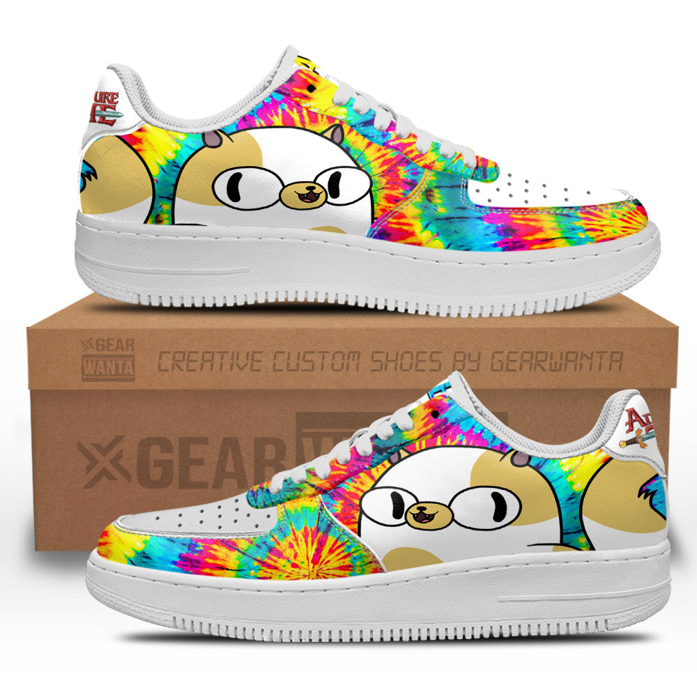 Adventure Time Cake Air Sneakers Custom Tie Dye Style Grabiiva