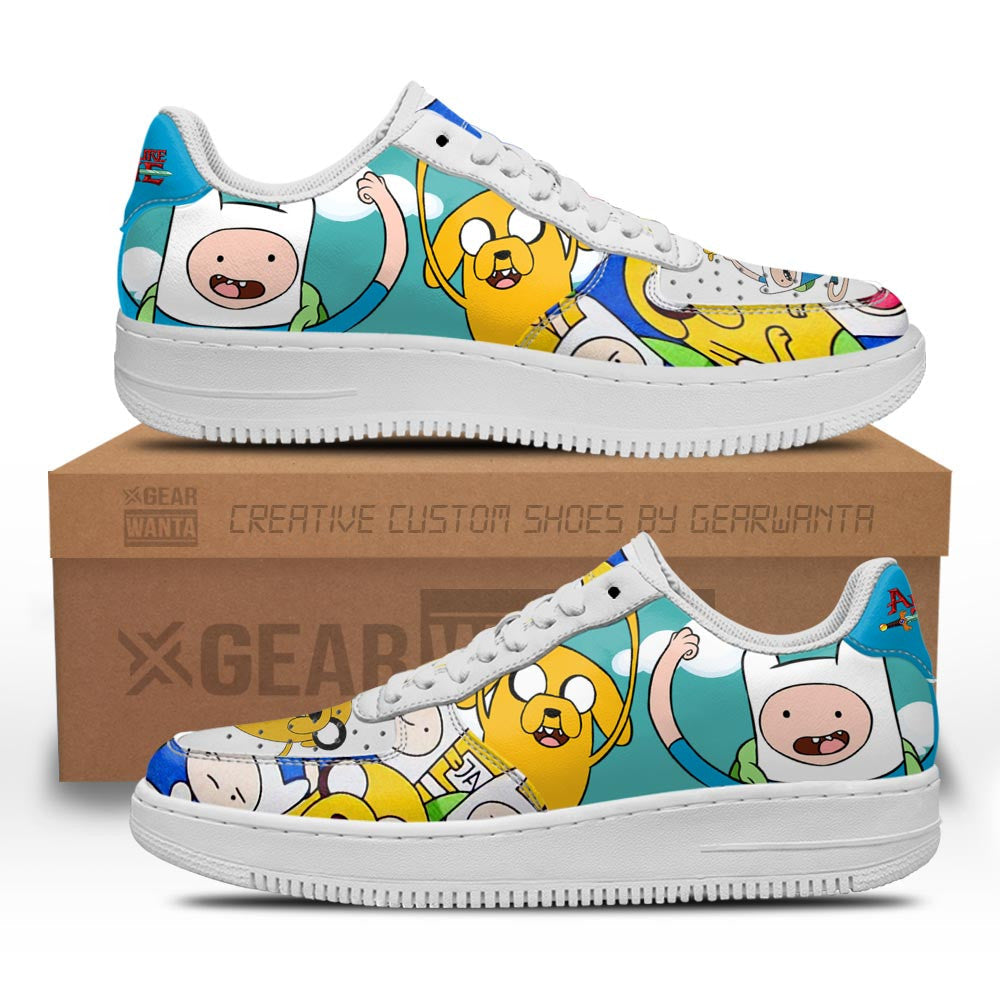 Adventure Time Finn and Jake Rogers Air Sneakers Grabiiva