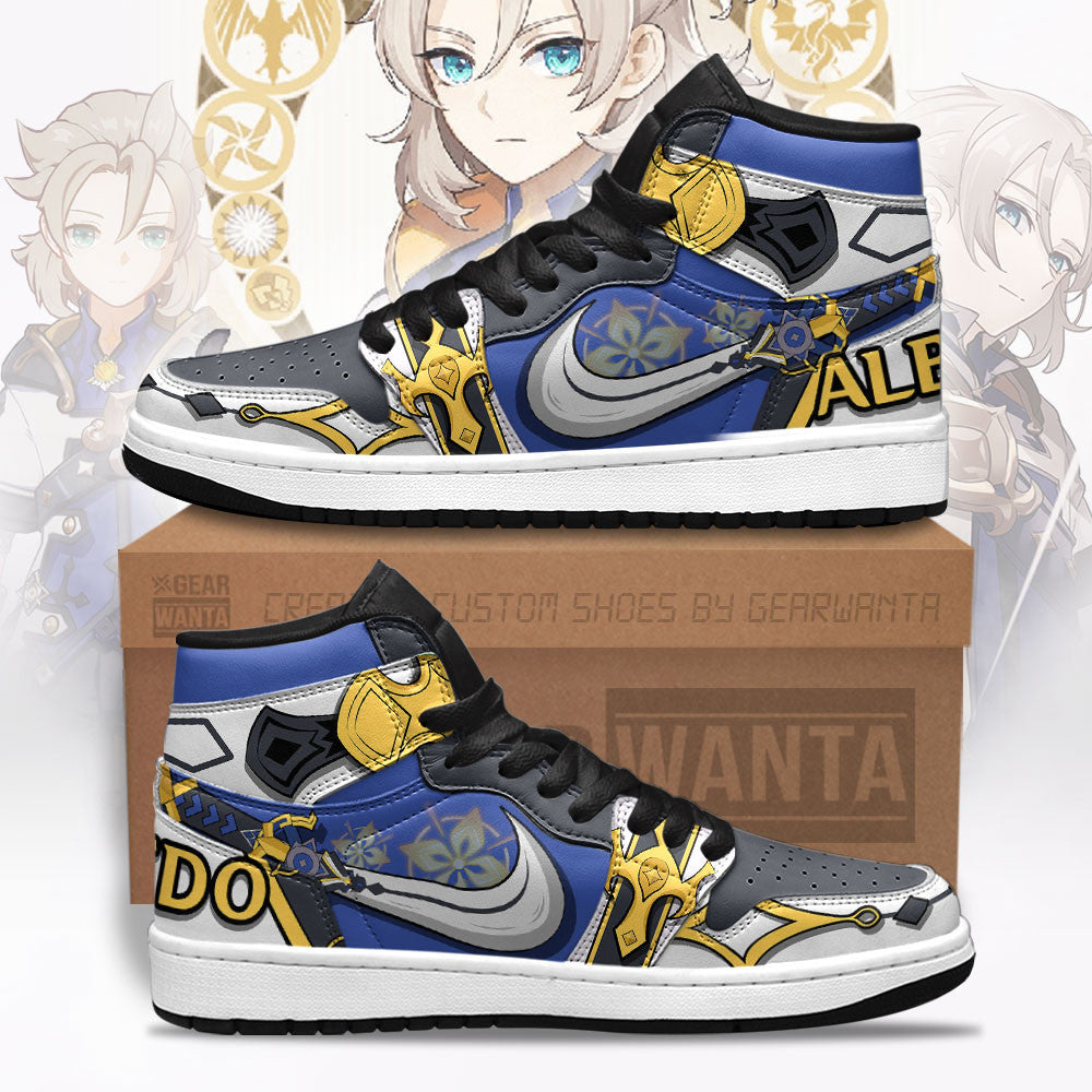 Albedo Genshin Sneakers TT19  Grabiiva