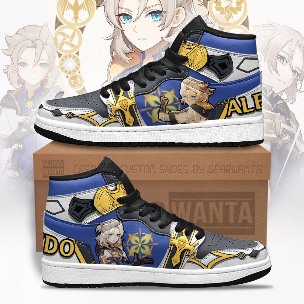 Albedo Genshin Sneakers TT19  Grabiiva