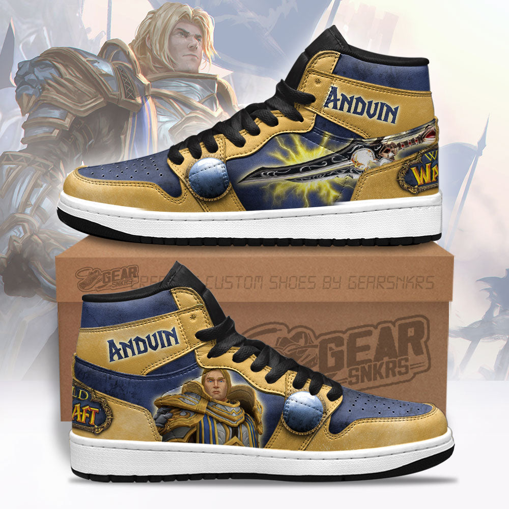 Anduin J1s Sneakers World of Warcraft  Grabiiva