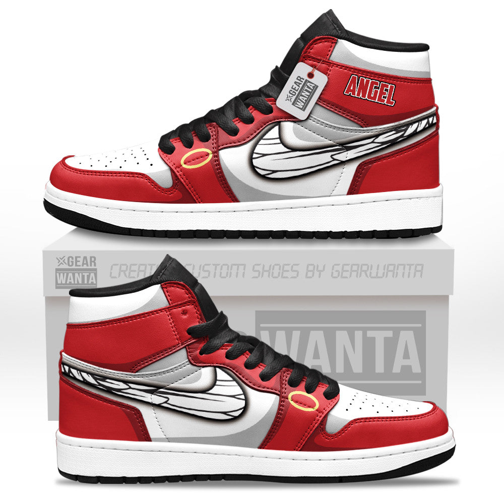 Angel Warren Worthington III J1s Sneakers Custom For Movies Fans  Grabiiva