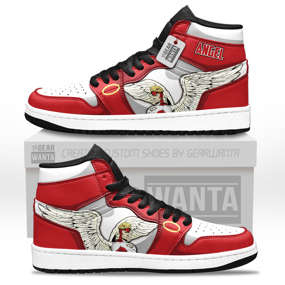 Angel Warren Worthington III J1s Sneakers Movies Custom Shoes  Grabiiva