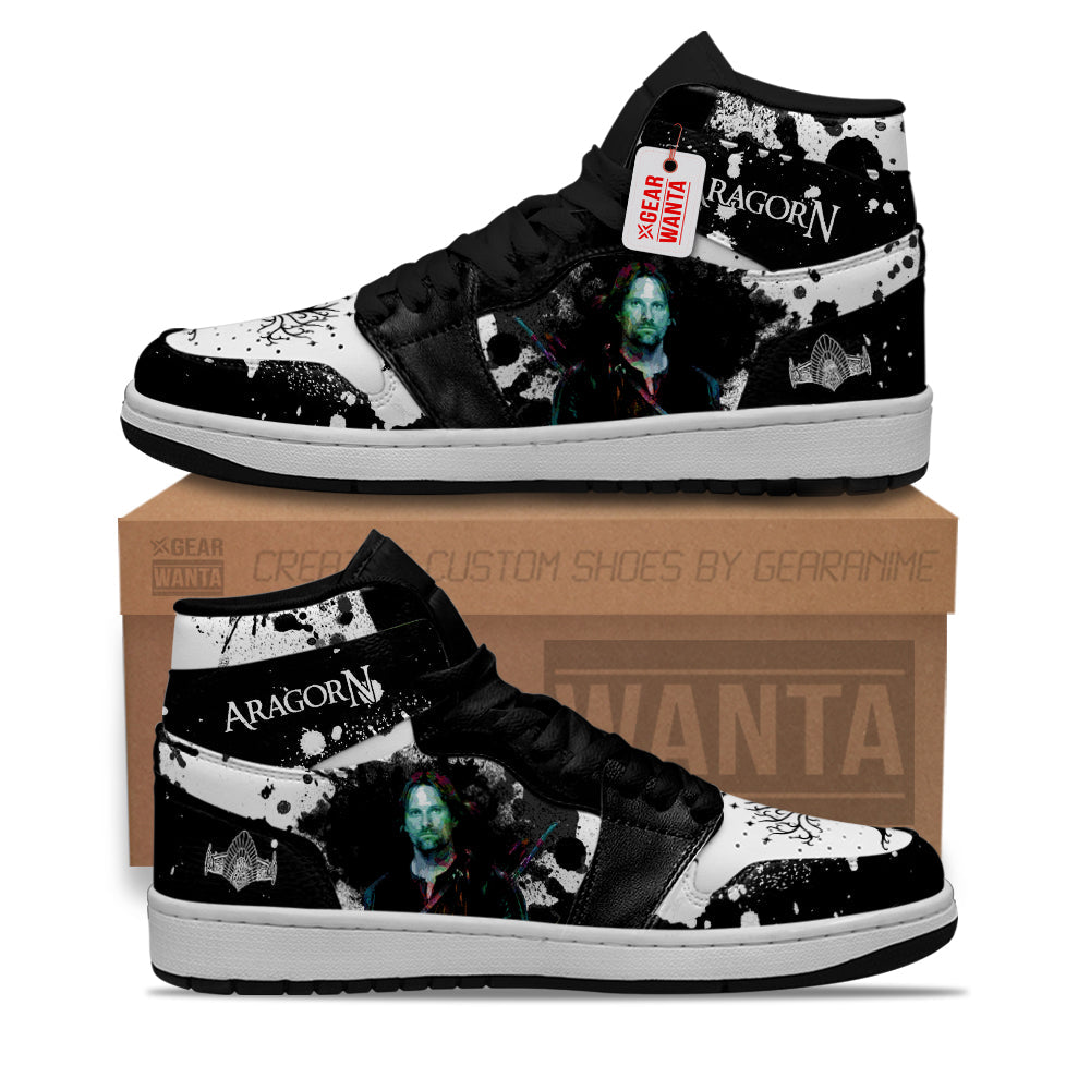 Aragorn The Lord Of The Rings J1s Sneakers Custom PT21  Grabiiva