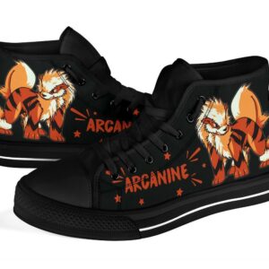 Arcanine High Top Shoes Gift Idea Grabiiva