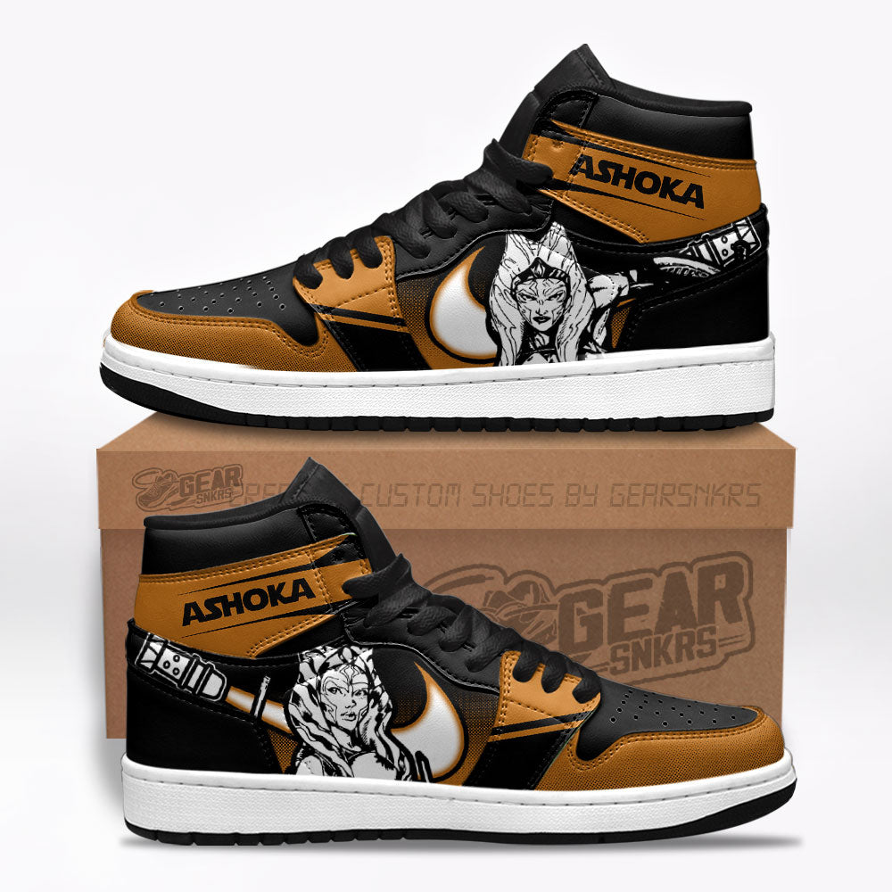 Ashoka Star Wars J1s Sneakers Gifts Idea For Fans TT26  Grabiiva