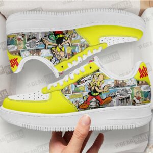 Asterix Air Sneakers Custom Superhero Comic Shoes Grabiiva