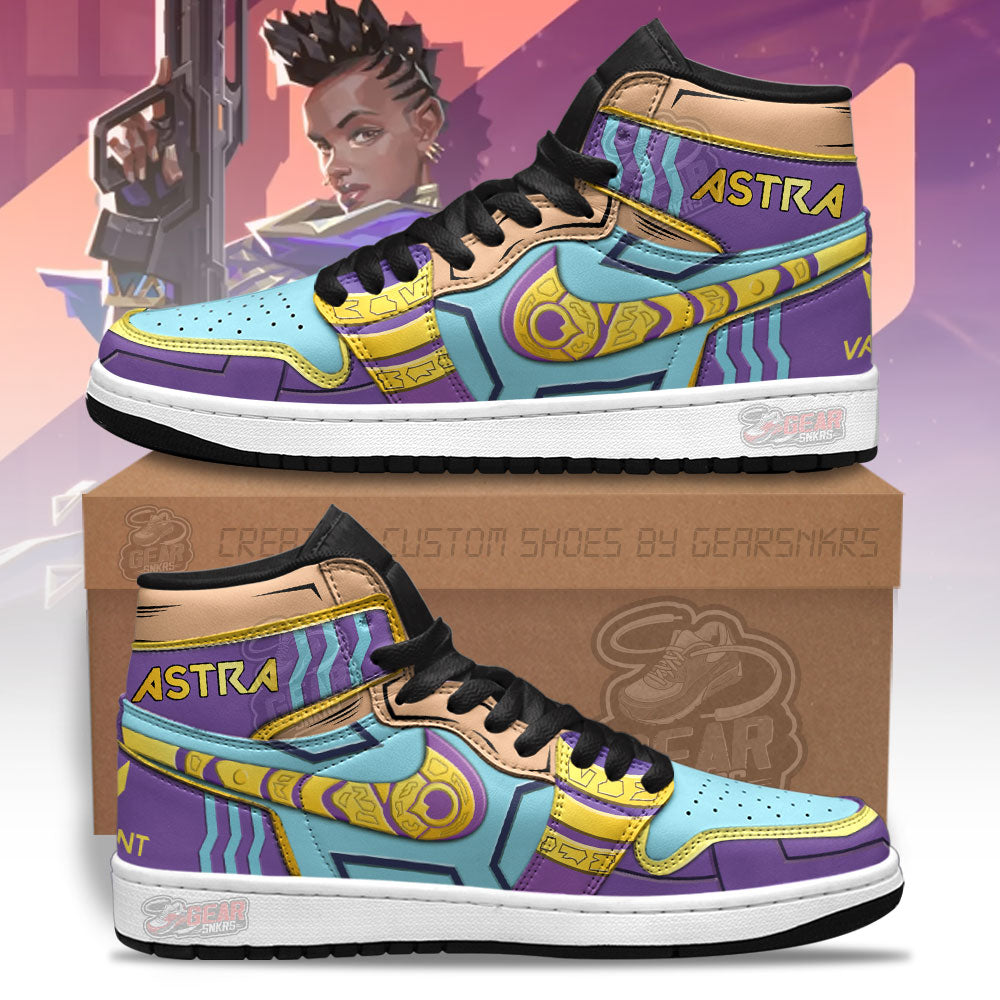 Astra Valorant Agent J1s Sneakers Gifts Idea For Fans MN13  Grabiiva