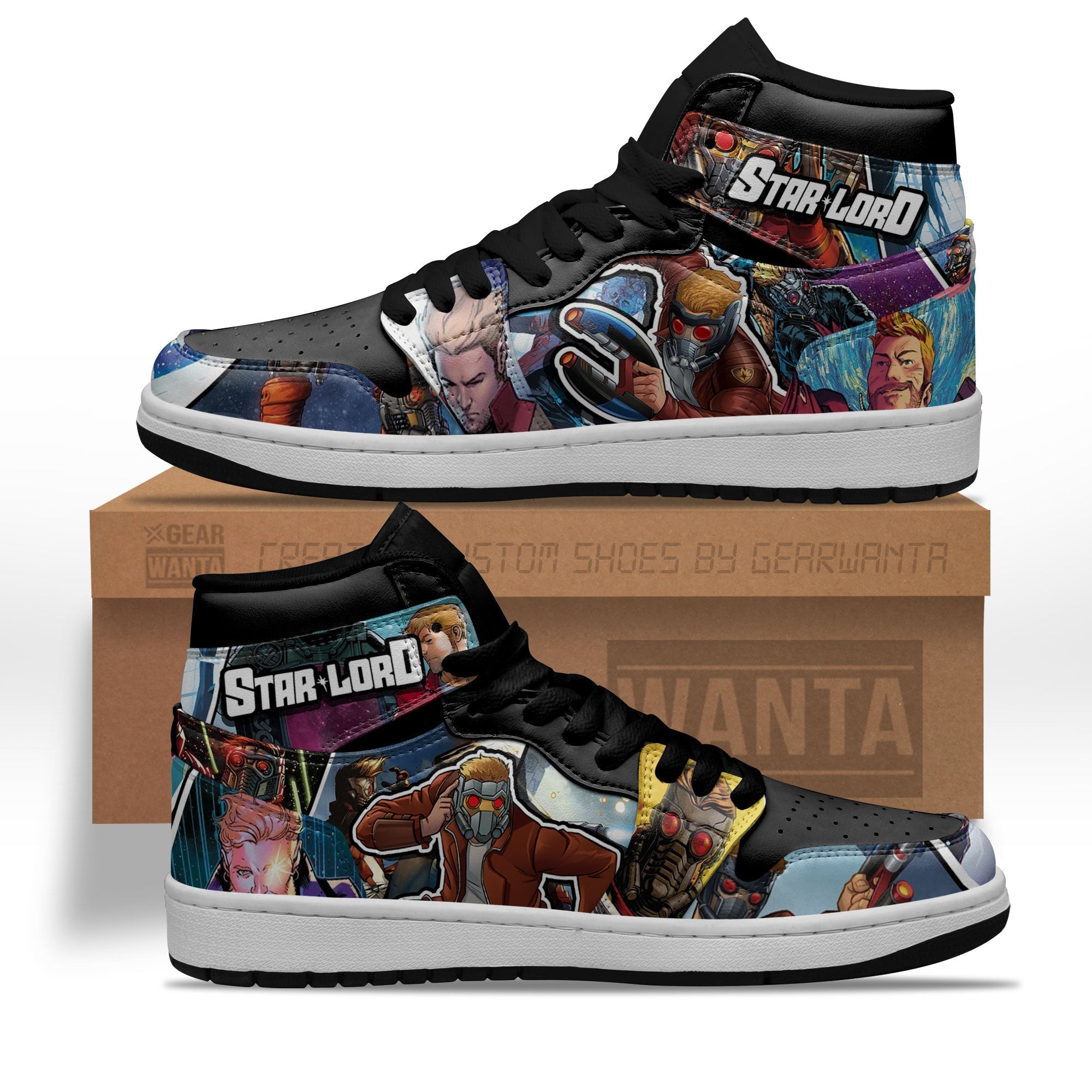 Avenger Star Lord J1s Sneakers  Grabiiva