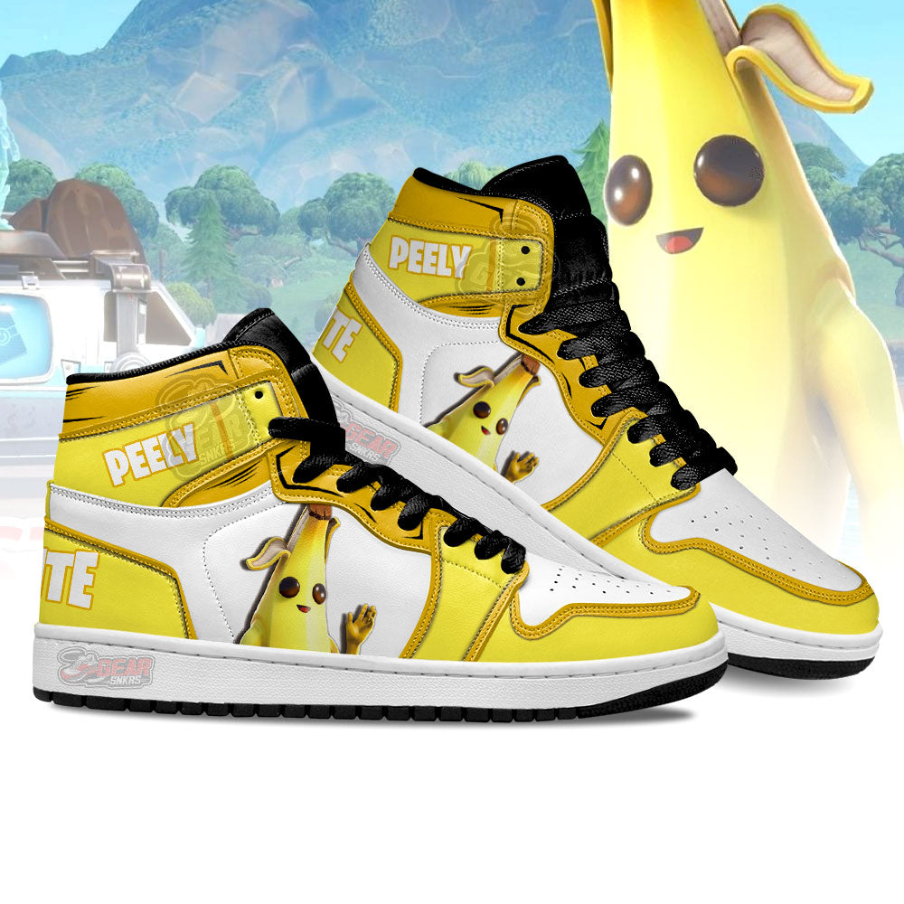 Banana Peely J1s Sneakers  Grabiiva