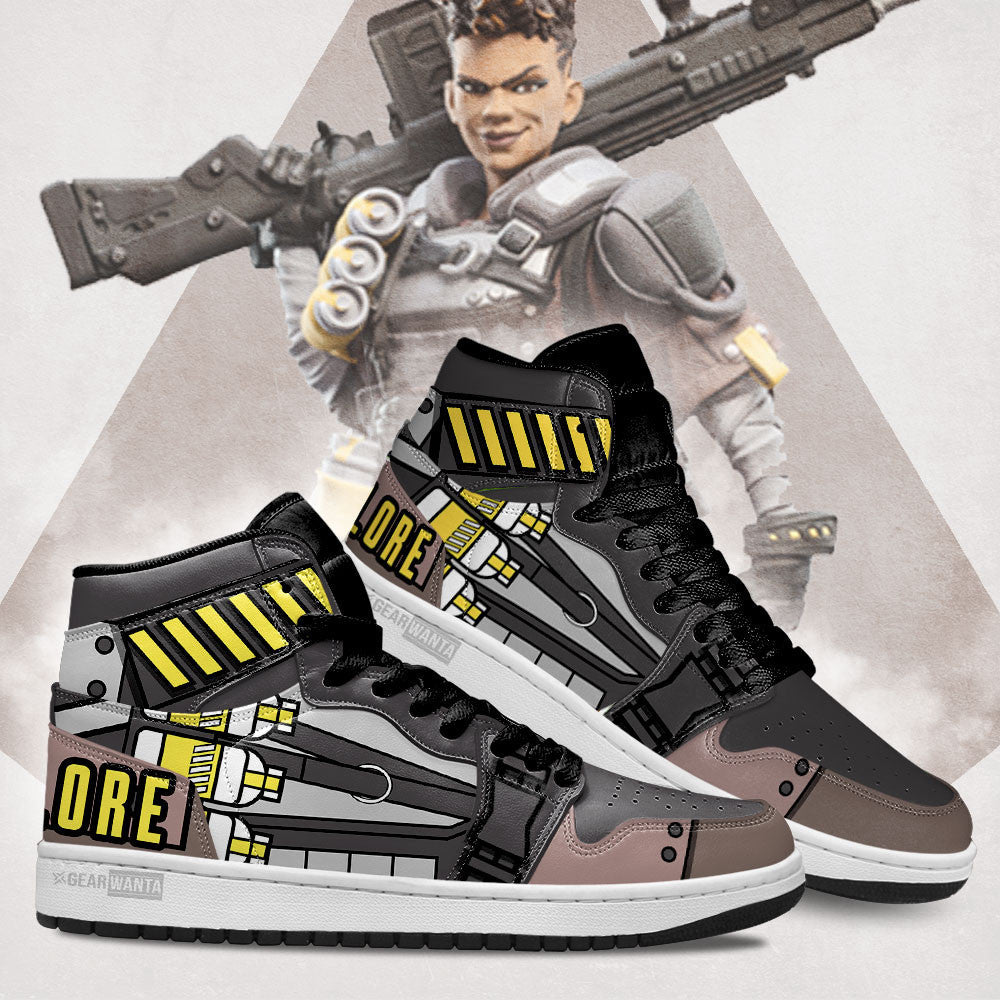 Bangalore Apex Legends JDs Sneakers Custom Uniform Shoes  Grabiiva