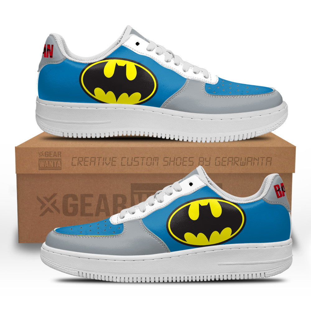 Batman Super Hero Custom Air Sneakers QD22 Grabiiva