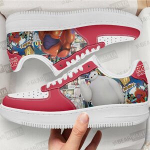 Baymax Air Sneakers Custom Superhero Comic Shoes Grabiiva