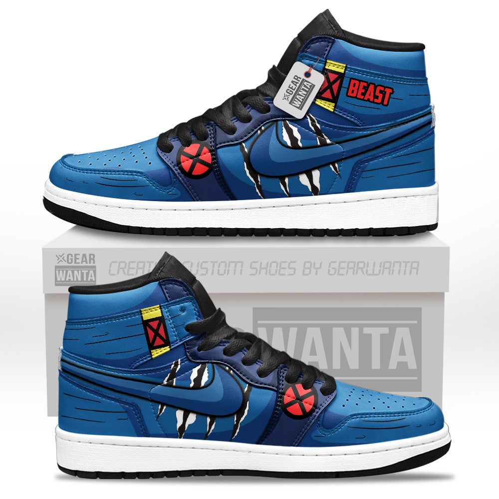 Beast J1s Sneakers Movies Custom Shoes  Grabiiva