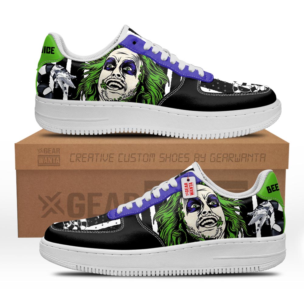 Beetlejuice Custom Air Sneakers PT21 Grabiiva