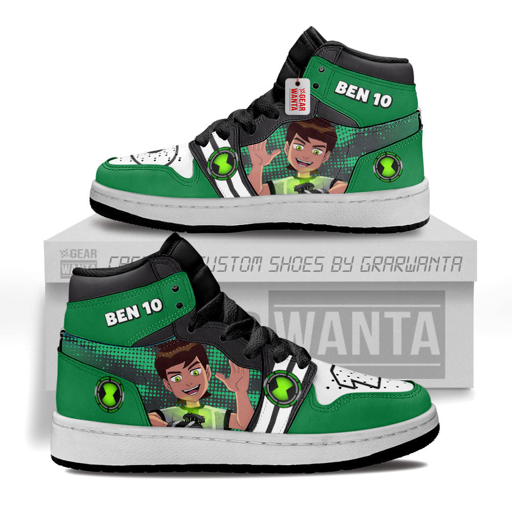 Ben 10 Kid J1s Sneakers Cartoon Collection Grabiiva