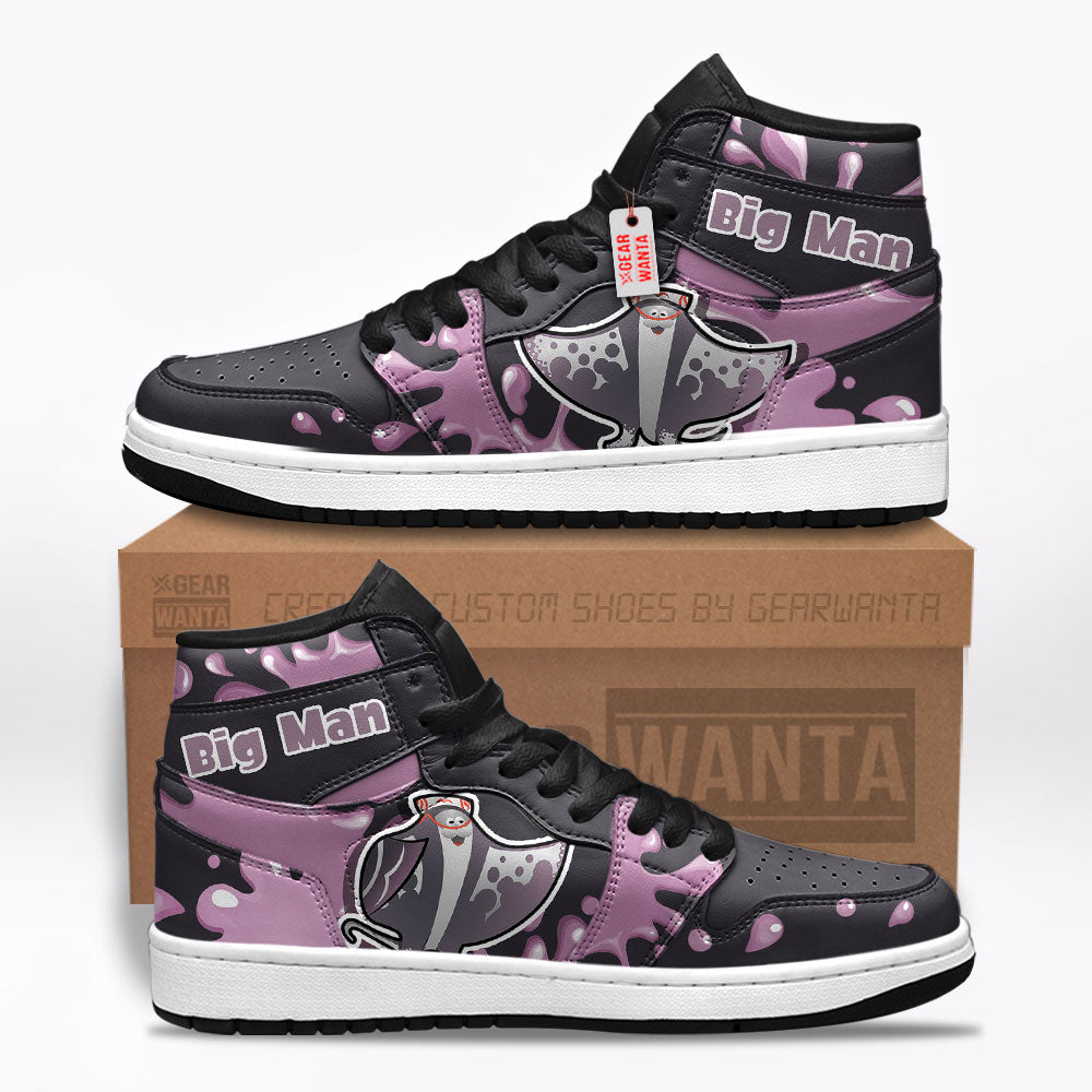 Big Man Splatoon J1s Sneakers Custom For Fans TT20  Grabiiva