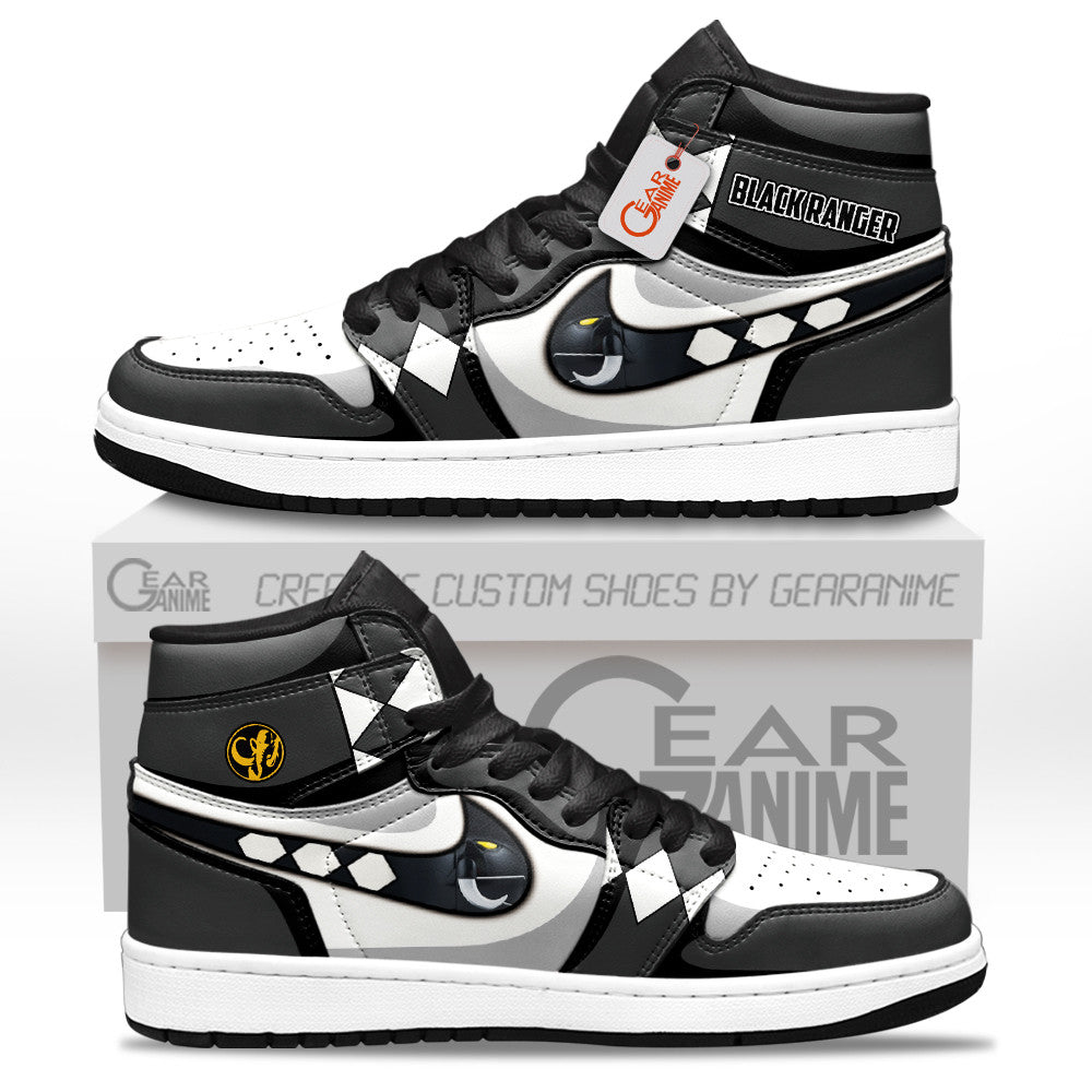 Black Ranger J1 Sneakers Movies Custom For Fans  Grabiiva