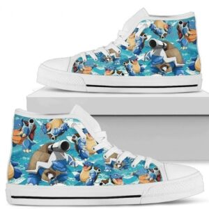 Blastoise Shoes High Top For Poke Custom Idea Grabiiva