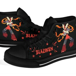 Blaziken High Top Shoes Gift Idea Grabiiva