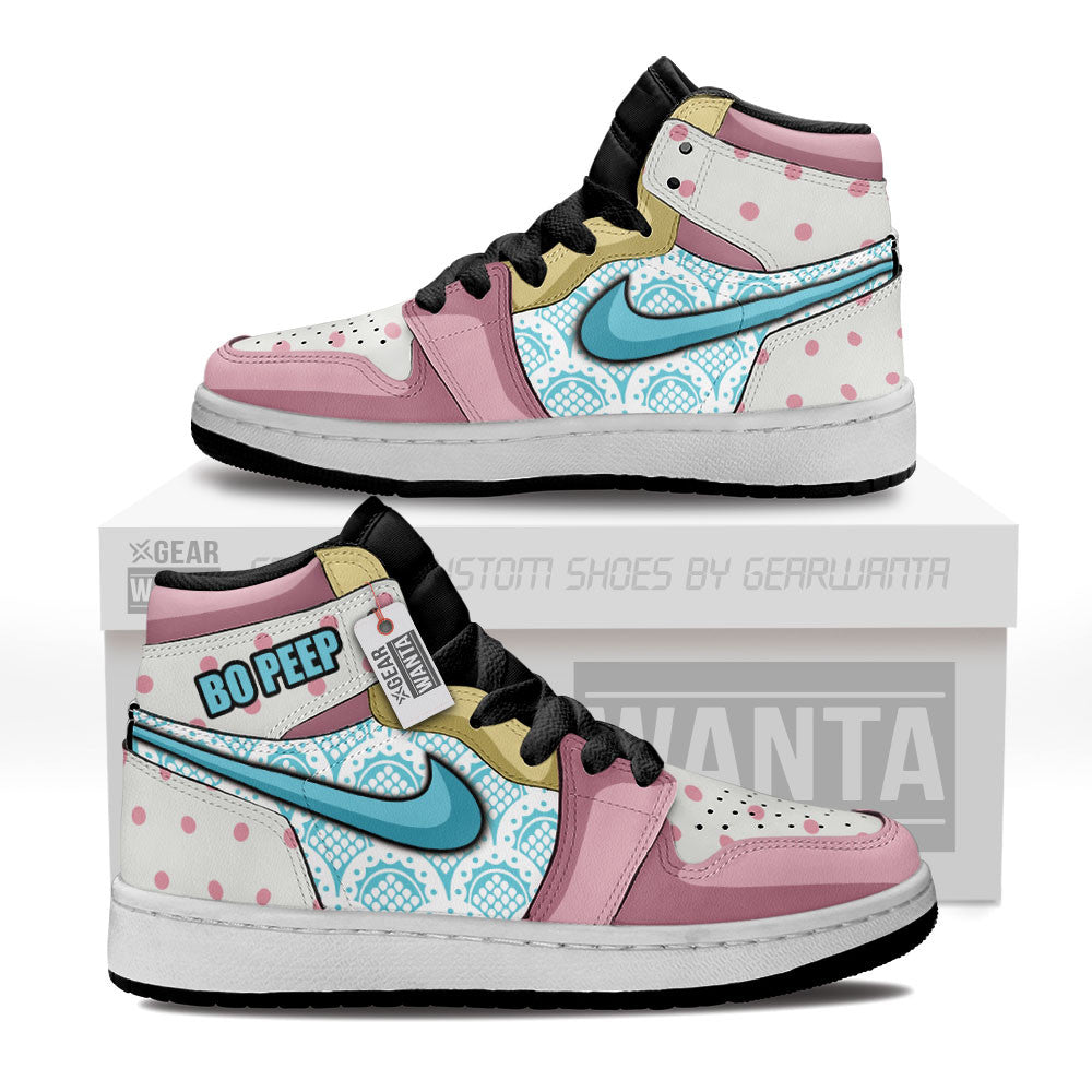 Bo Peep Kids J1s Sneakers Uniform Style Grabiiva