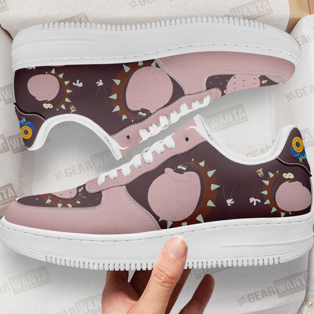 Bob Air Sneakers Custom Oggy and the Cockroaches Cartoon Shoes Grabiiva