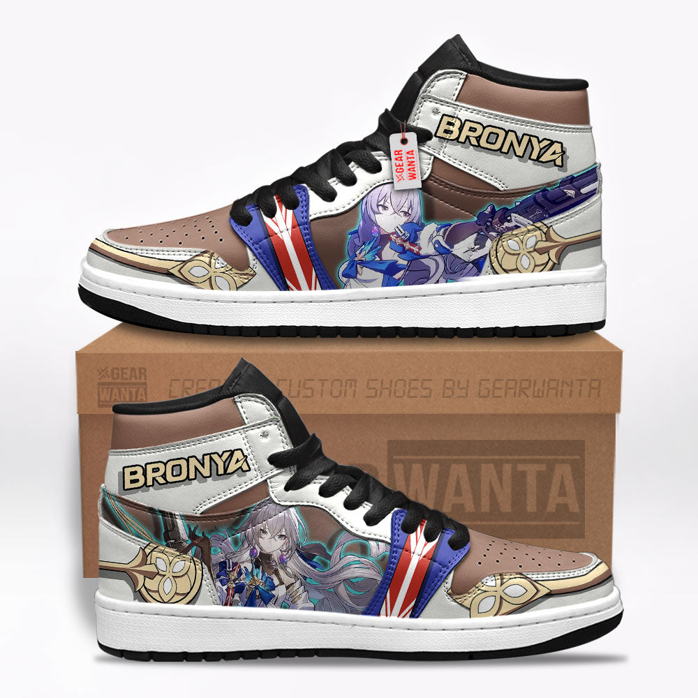 Bronya Honkai Star Rail J1s Sneakers Custom For Fans TT20  Grabiiva