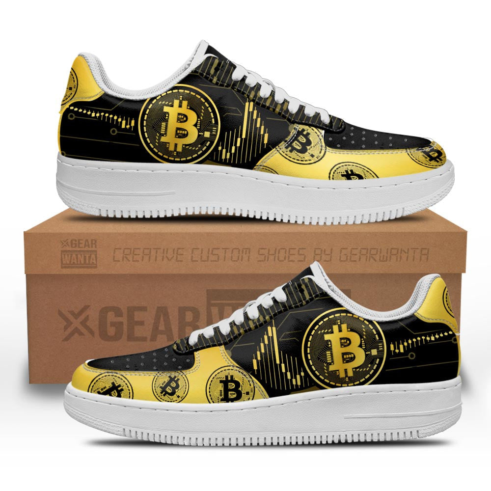 BTC Bit Air Shoes Custom Sneakers TT14 Grabiiva