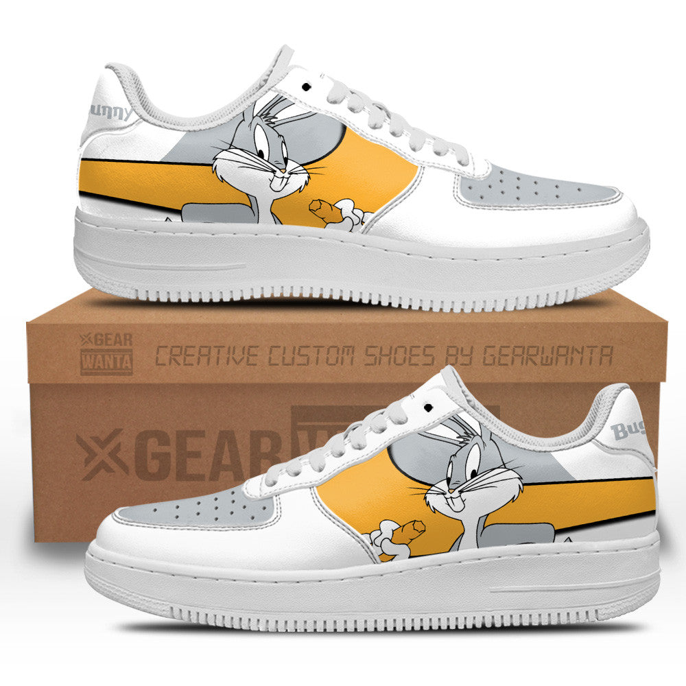 Bugs Bunny Custom Cartoon Air Sneakers LT13 Grabiiva