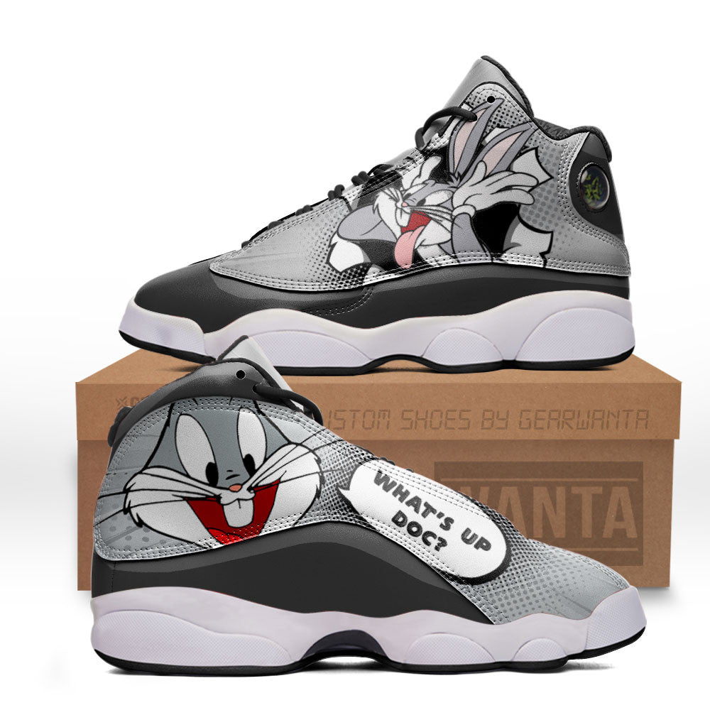 Bugs Bunny J13s Sneakers Comic Style Grabiiva