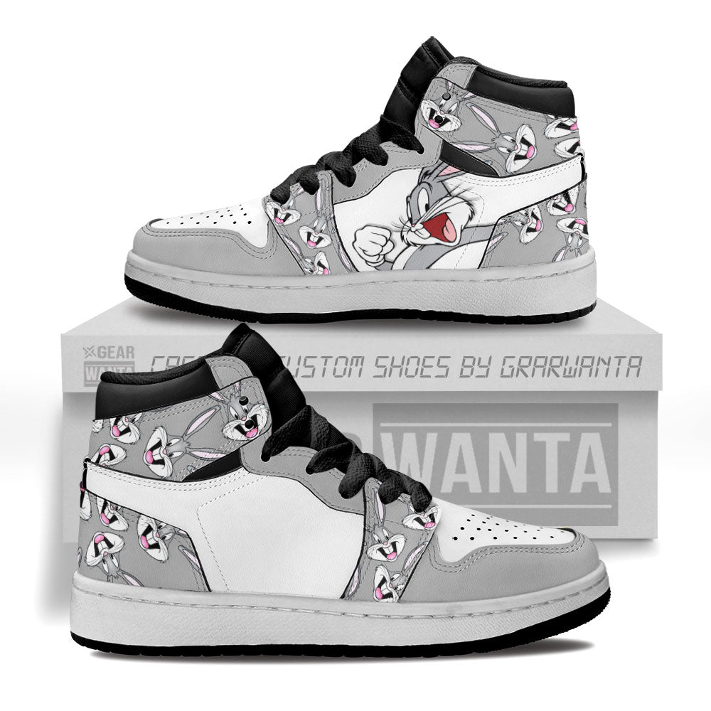 Bugs Bunny Kid J1s Sneakers Cartoon Collection Grabiiva