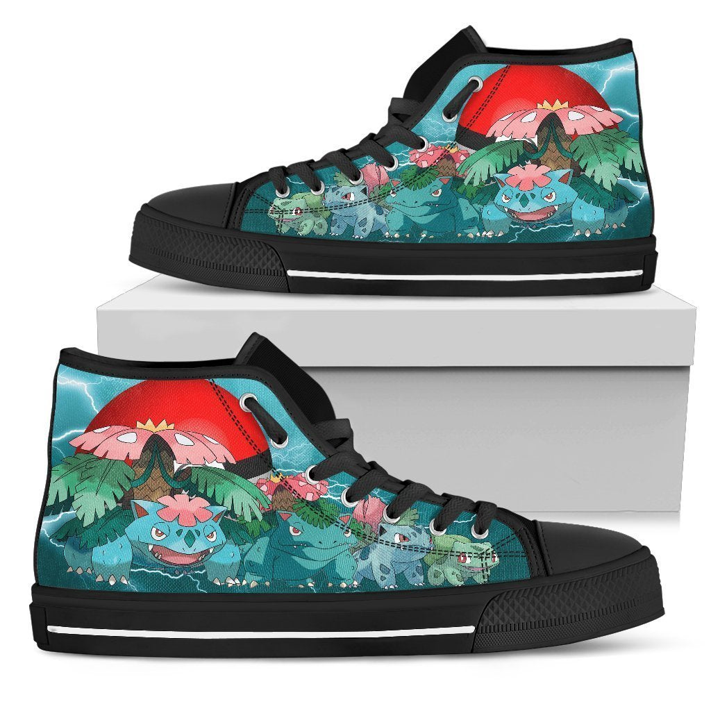 Bulbasaur High Top Shoes Custom Grabiiva