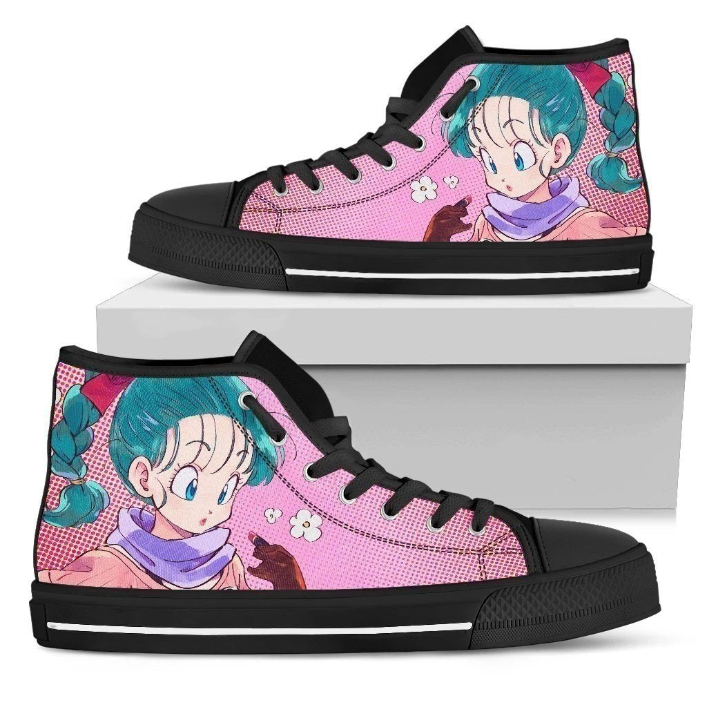 Bulma High Top Shoes Dragon Ball Custom Idea PT1911 Grabiiva