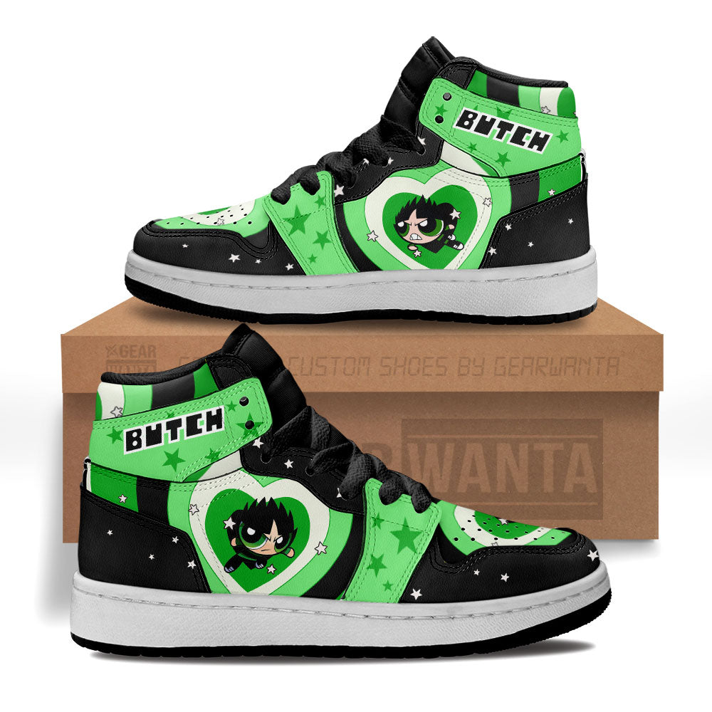 Butch The Powerpuff Girls Kid J1s Sneakers Custom For Kids Grabiiva
