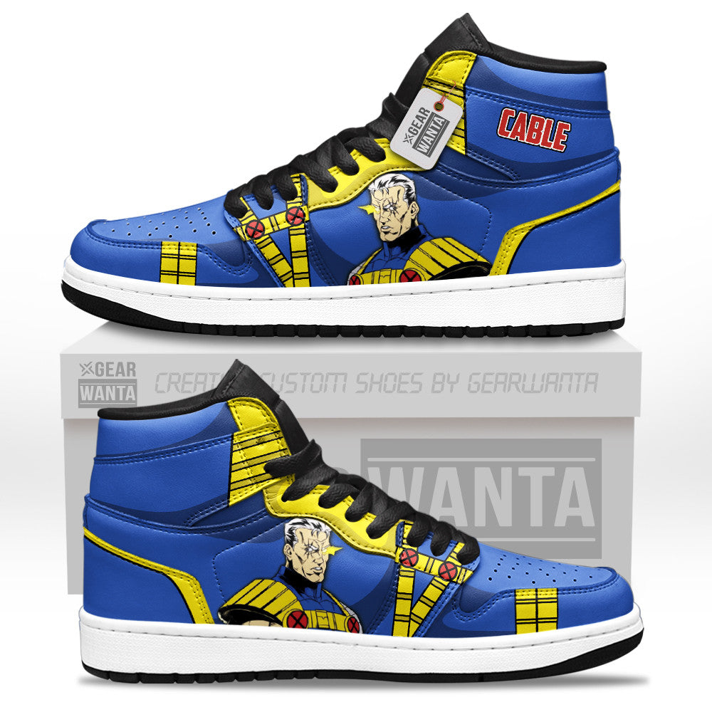 Cable Nathan Summers J1s Sneakers Movies Custom Shoes  Grabiiva