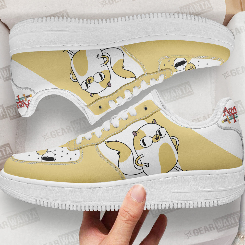 Cake the Cat Air Sneakers Custom Adventure Time Shoes Grabiiva