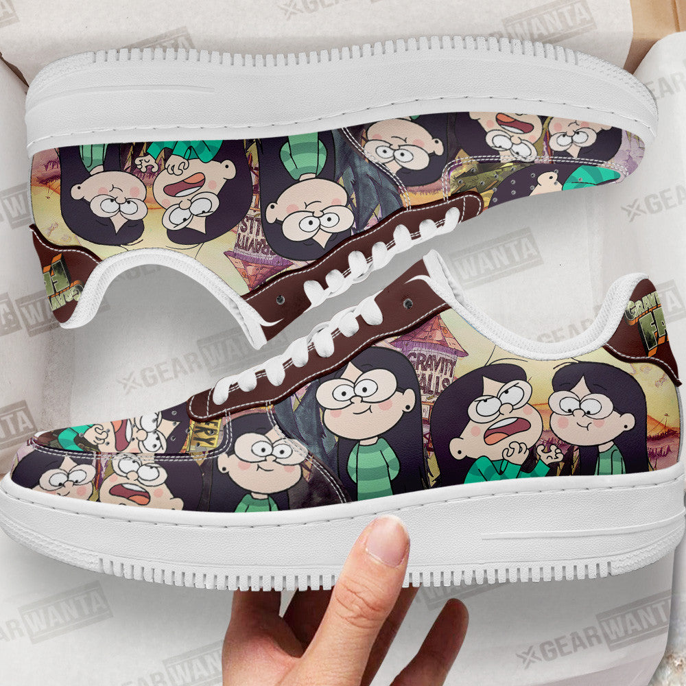 Candy Chiu Air Sneakers Custom Gravity Falls Cartoon Shoes Grabiiva