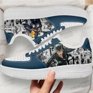 Catwoman Air Sneakers Custom Comic Shoes Grabiiva