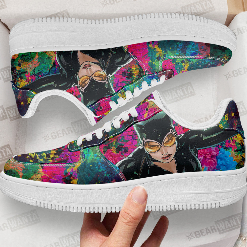 Catwoman Air Sneakers Custom For Fans Grabiiva