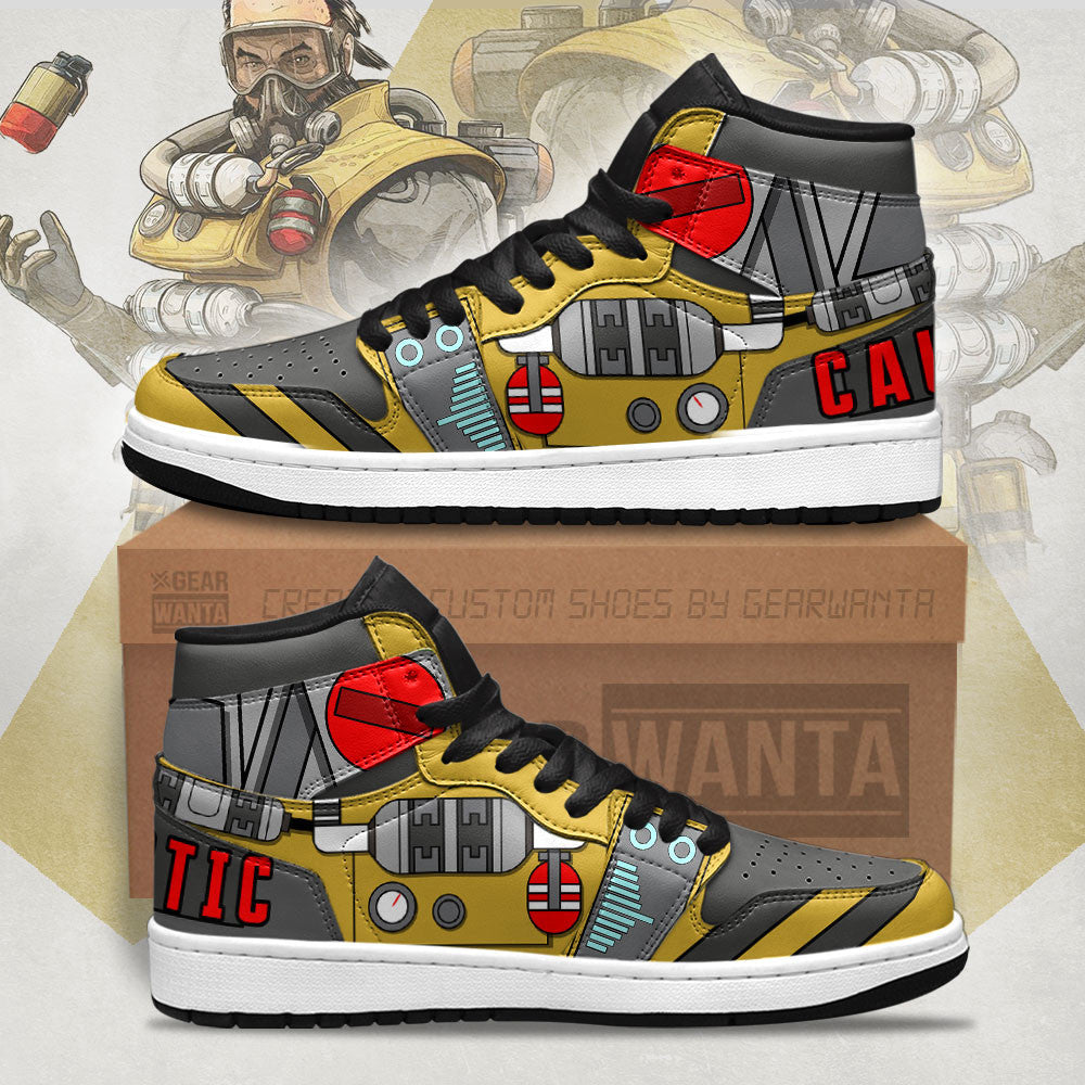 Caustic Apex Legends JDs Sneakers Custom Uniform Shoes  Grabiiva