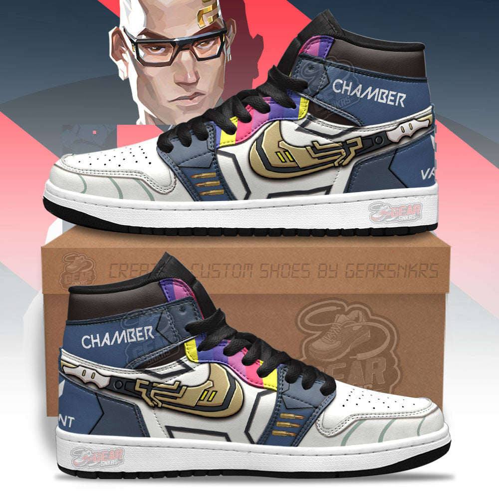 Chamber Valorant Agent J1s Sneakers Gifts Idea For Fans MN13  Grabiiva