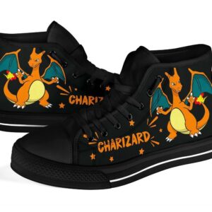 Charizard High Top Shoes Gift Idea Grabiiva