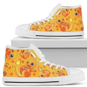 Charmander Shoes High Top For Poke Custom Idea Grabiiva