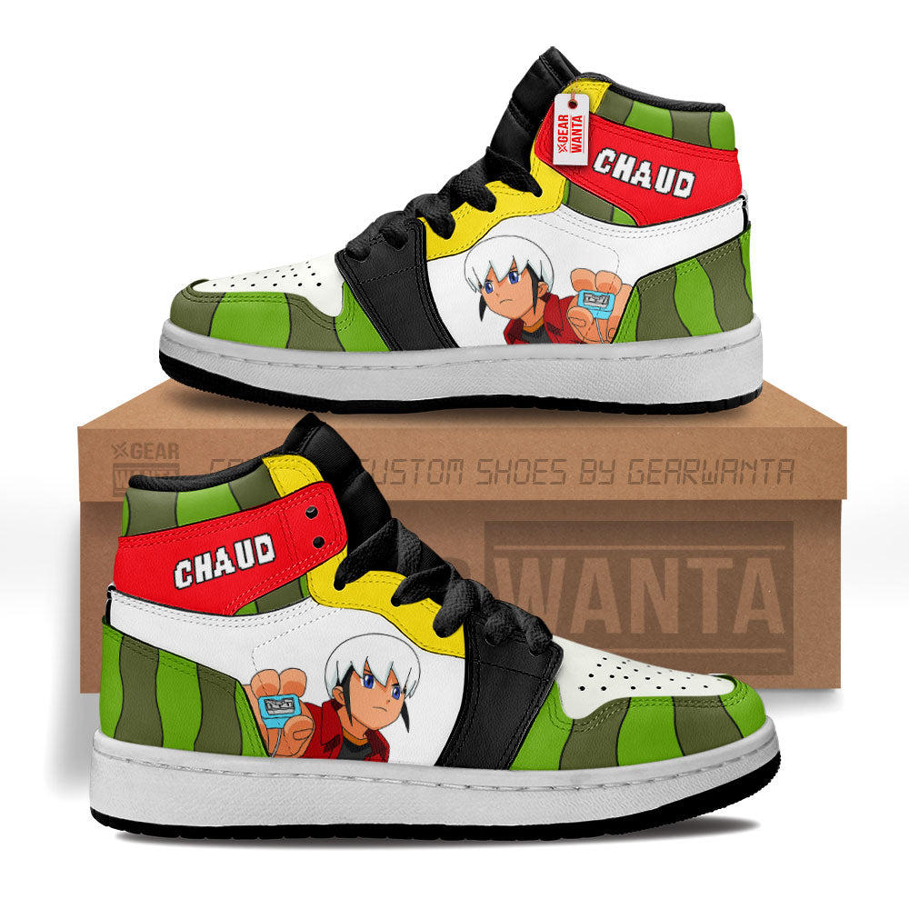 Chaud Mega Man Kid J1s Sneakers Custom For Kids Grabiiva