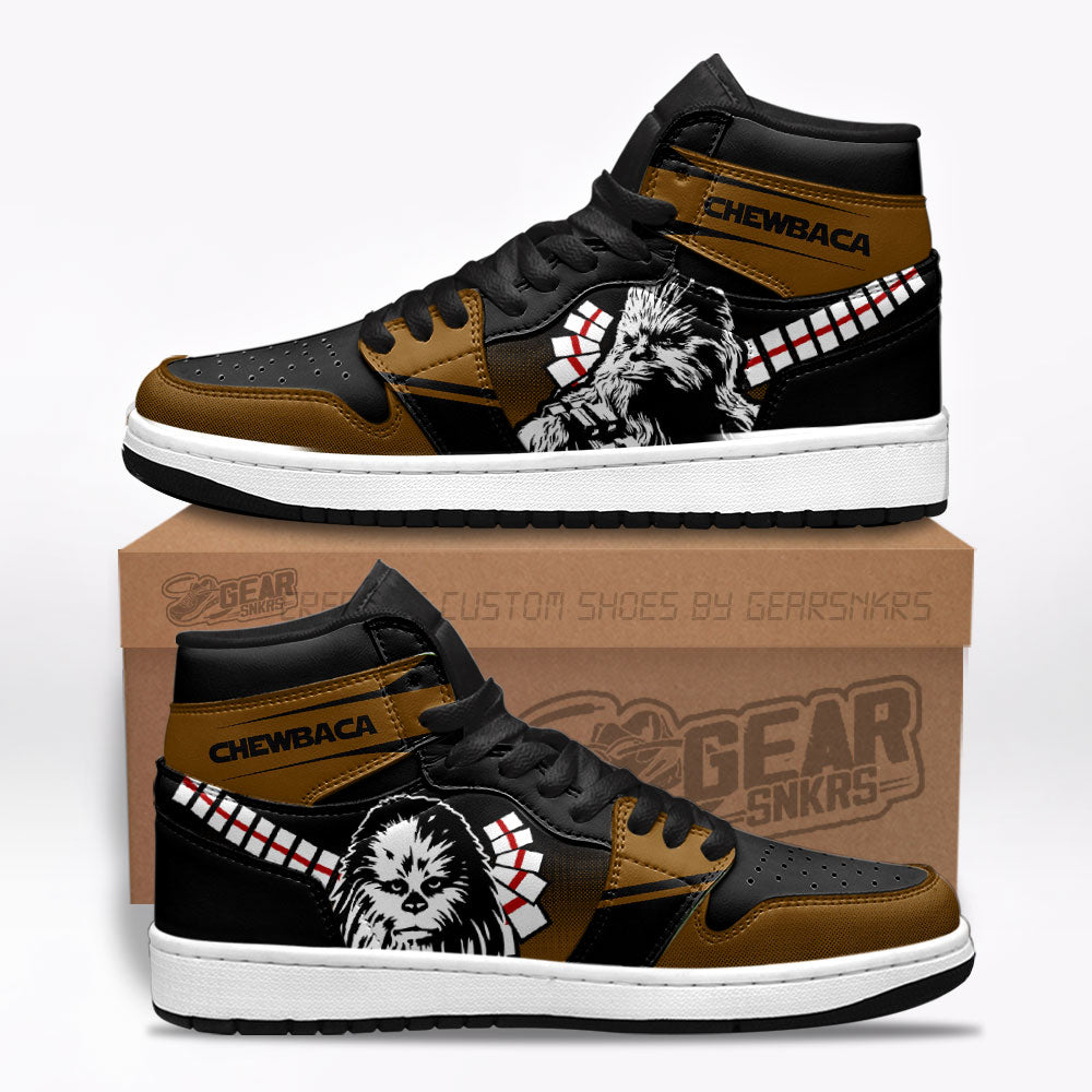 Chewbaca Star Wars J1s Sneakers Gifts Idea For Fans TT26  Grabiiva