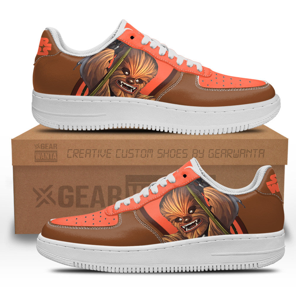 Chewbacca Star Wars Custom Air Sneakers LT11 Grabiiva