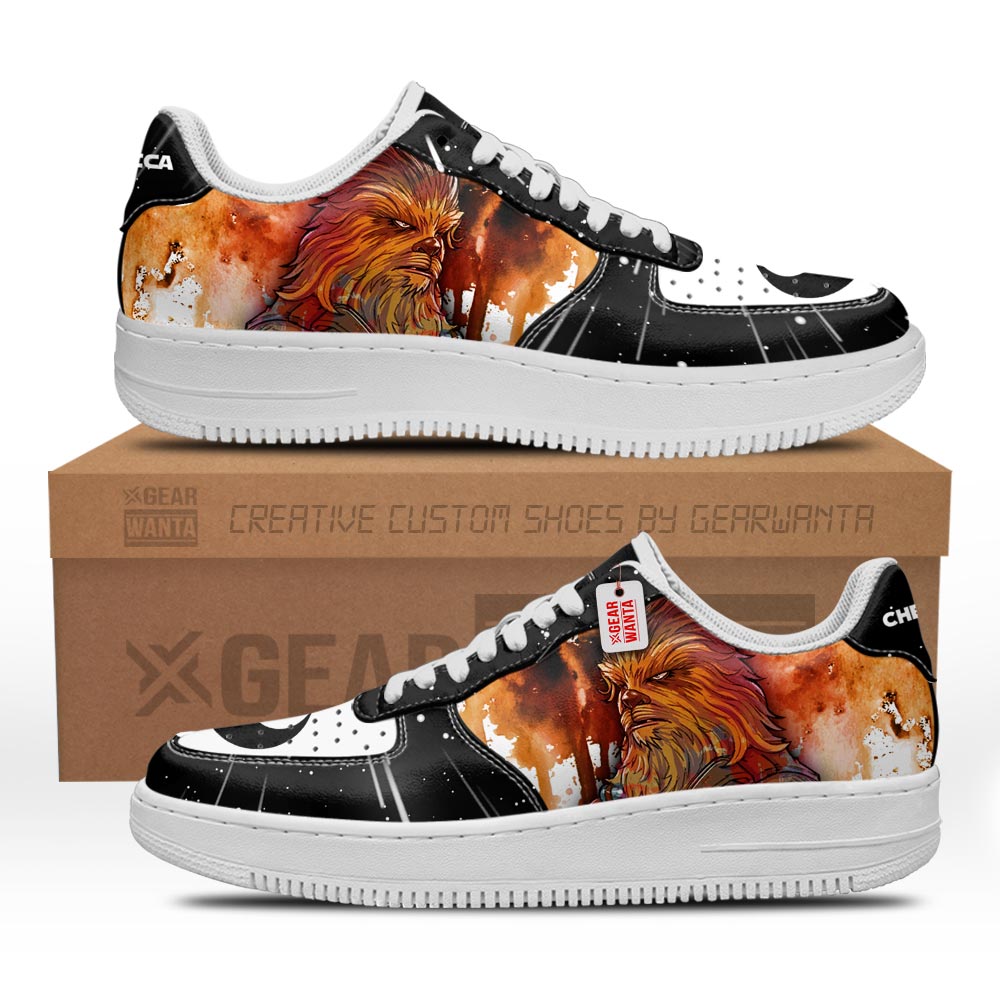 Chewbacca Star Wars Custom Air Sneakers PT21 Grabiiva