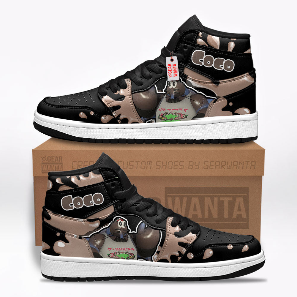 Coco Splatoon J1s Sneakers Custom For Fans TT20  Grabiiva