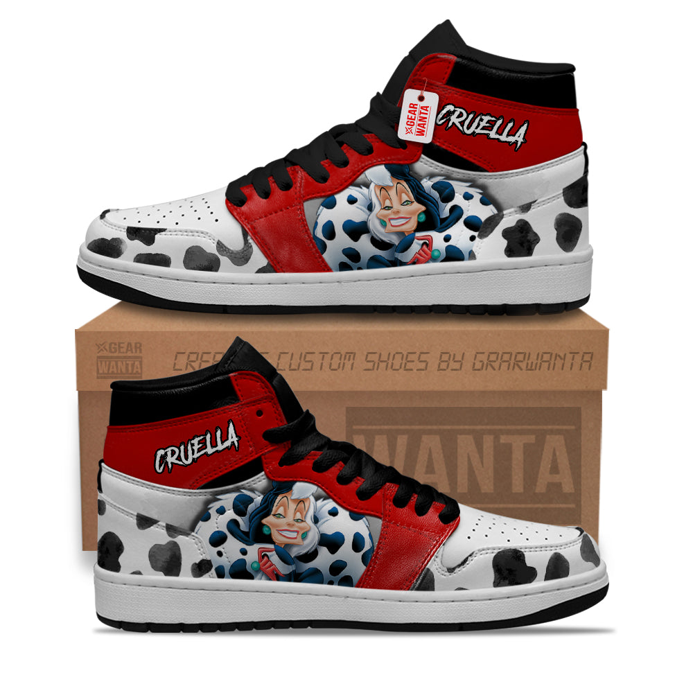 Cruella De Vil J1 Shoes Collection  Grabiiva