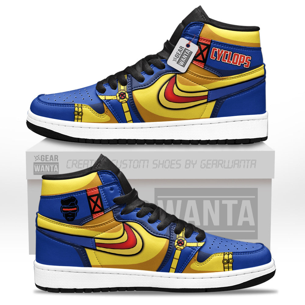 Cyclops J1 Sneakers Movies X-Men Custom Shoes  Grabiiva